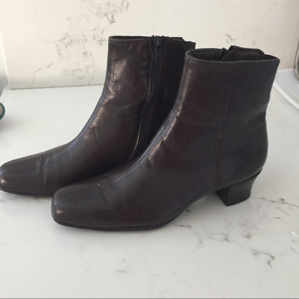 Leather Ankle Boots